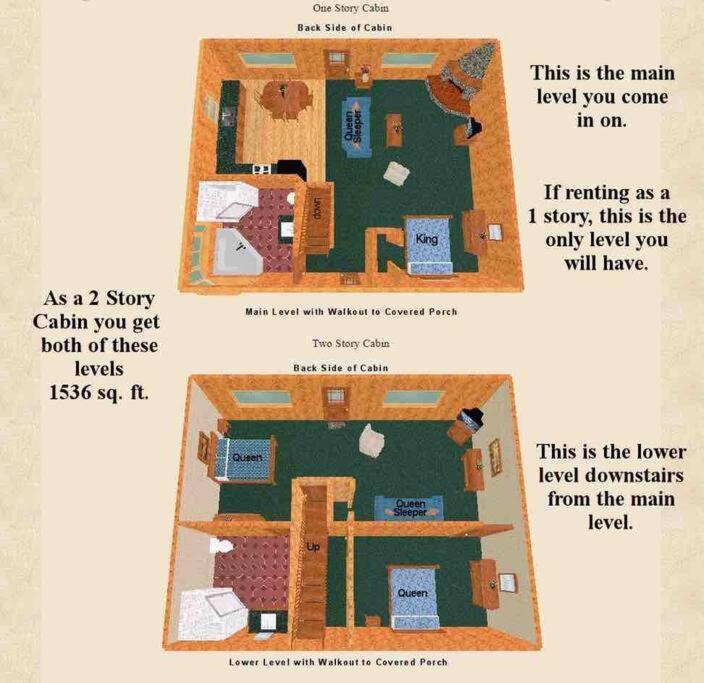 Secluded Cabin In The Woods! 1 Story Villa ยูเรกาสปริงส์ ภายนอก รูปภาพ